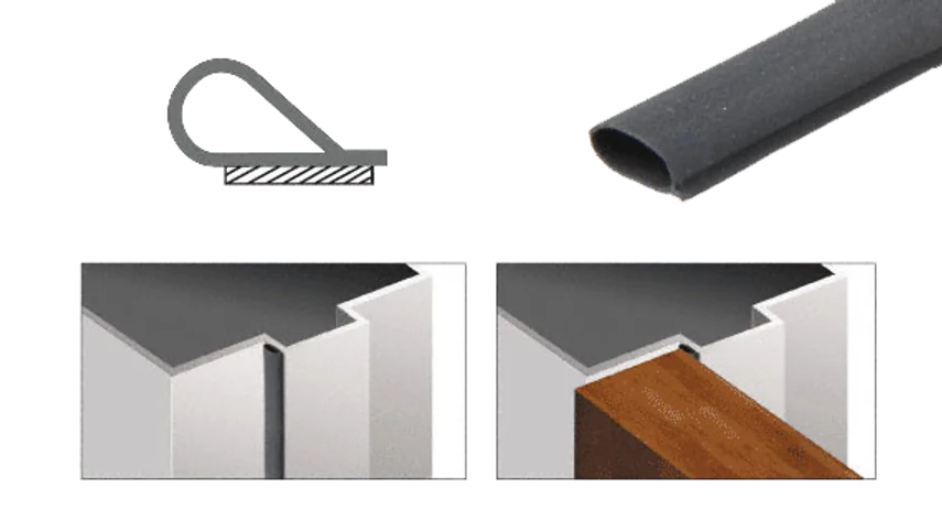 Adhesive weatherstrip