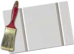 Primed veneer sample